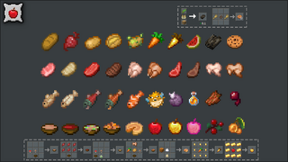 Наглядный список всей еды для достижения «Робин-Бобин» с версии 1.17.